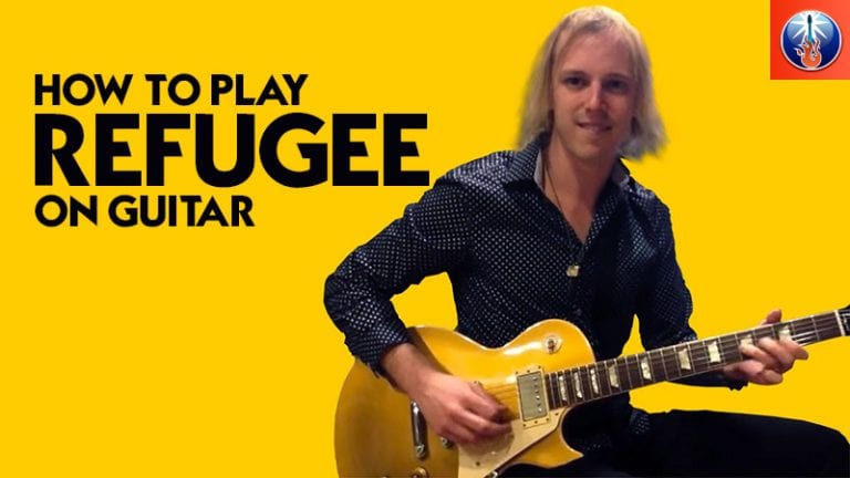 How to Play Refugee On Guitar