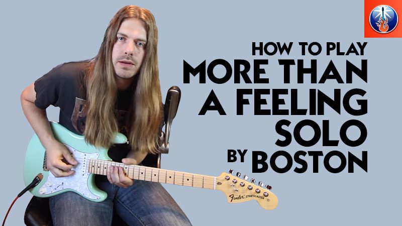 How To Play More Than A Feeling Solo