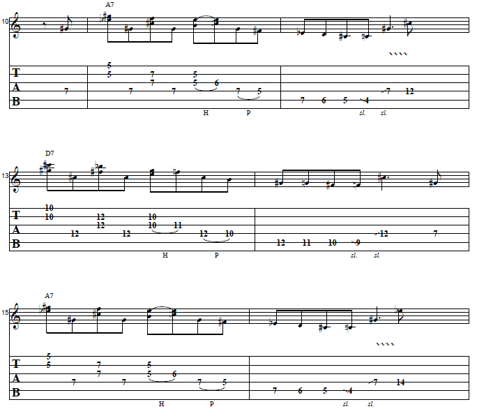 Easy Rock Lick That You Can Use in A Blues